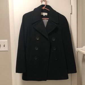 Calvin Klein Pea Coat Black Size 2